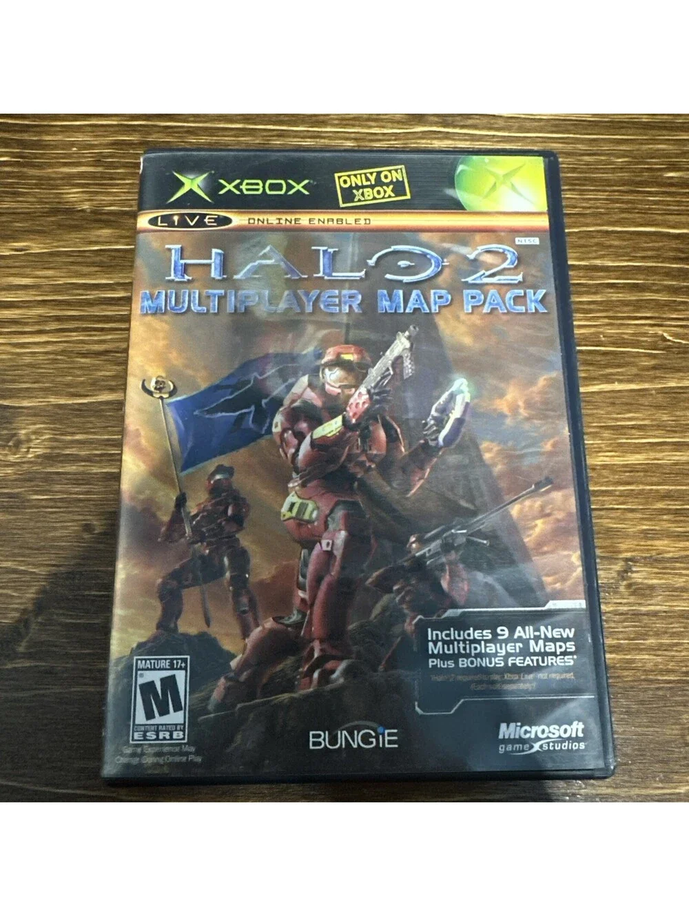 Halo 2 Multiplayer Map Pack Xbox GREAT Complete With Manual Replacement Case